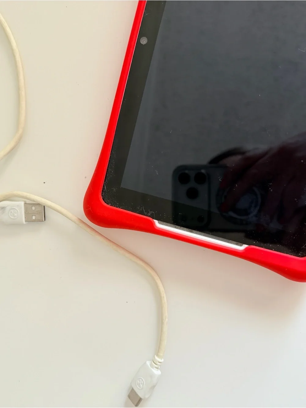 Nabi Kids Android Tablet Red Protective Case Charger Included Tested Working